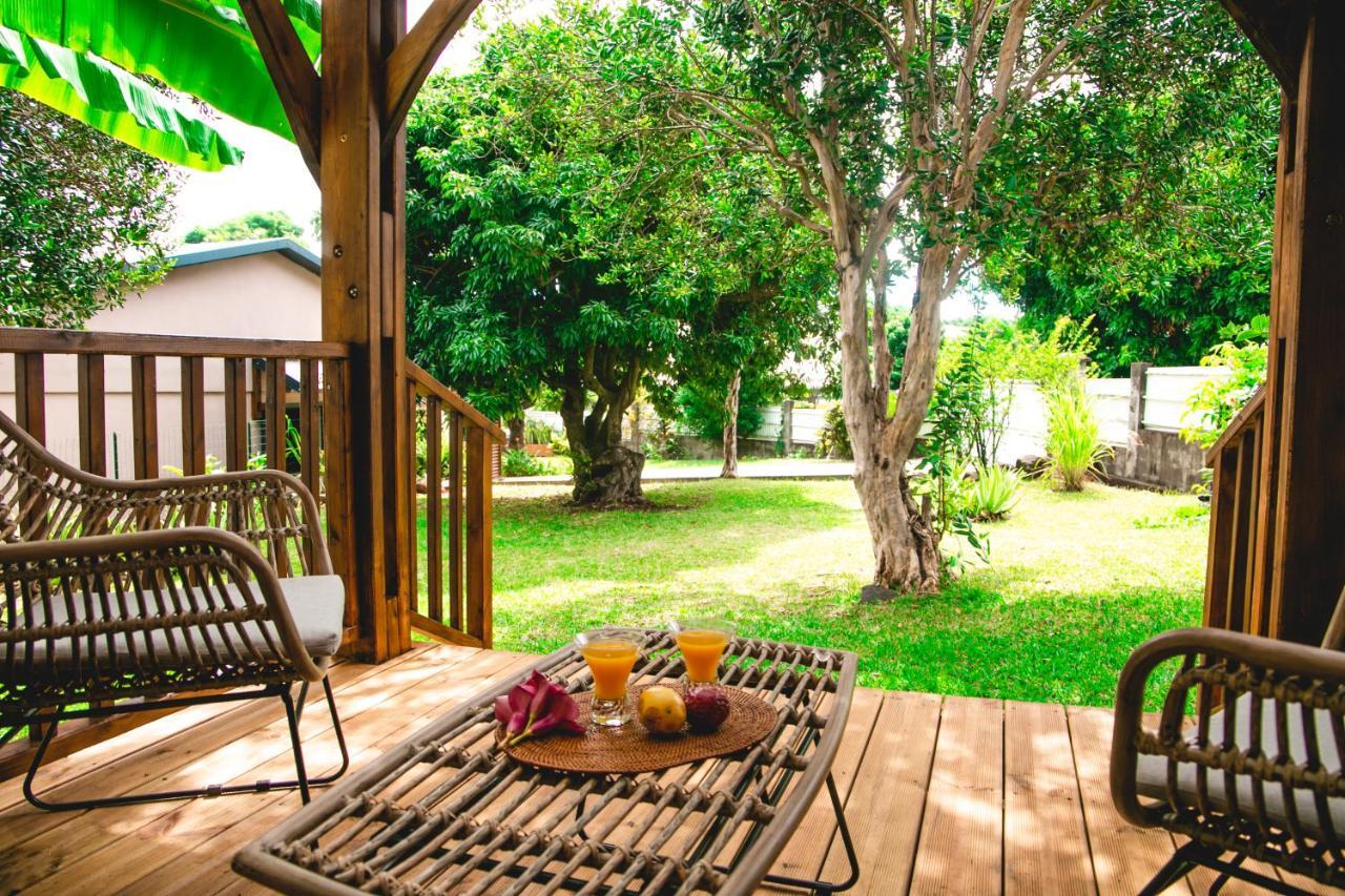 Villa Le Colonial Zen - T4 A 5 Mn Aeroport Sainte-Marie Exterior photo